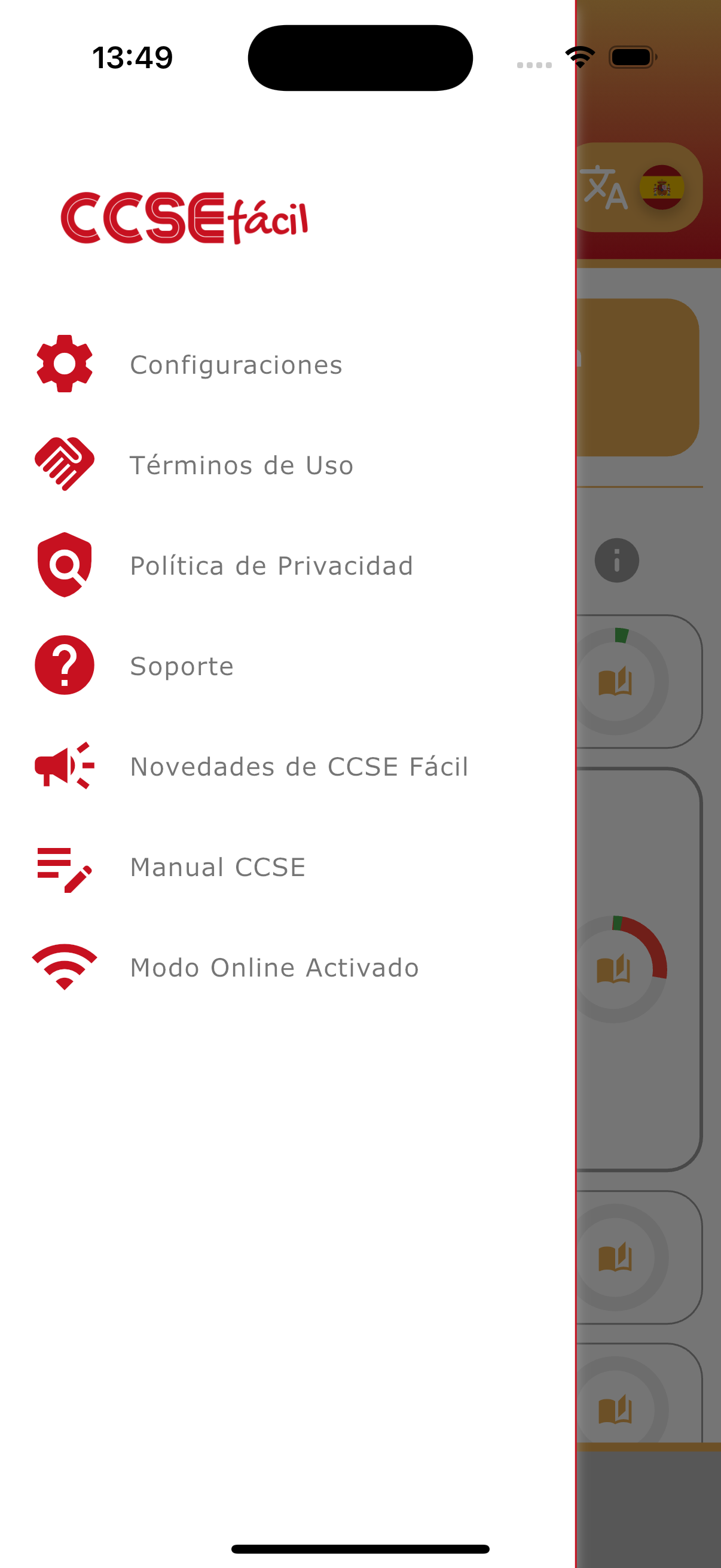 CCSEfacil screenshot